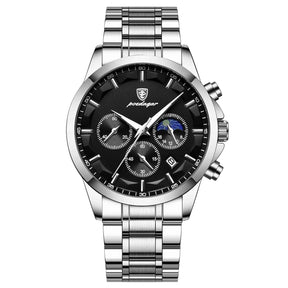 Montre homme Luxury - En acier inoxydable.