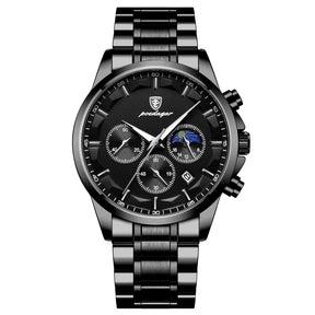 Montre homme Luxury - En acier inoxydable.